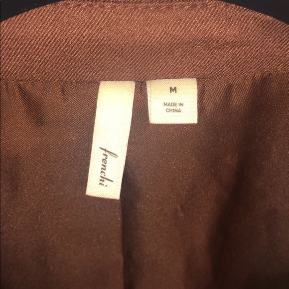 Frenchi brown blazer size medium - Picture 4 of 4